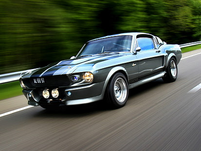 1967, classic, cobra, eleanor, ford, gt500, hot, muscle, mustang, rod, rods, shelby, HD wallpaper HD wallpaper