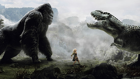 Plakat filmowy King Kong, filmy, King Kong, Tapety HD HD wallpaper