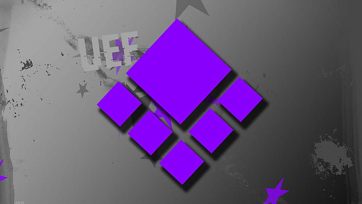Purple, Square, Supreme Commander, UEF, HD wallpaper