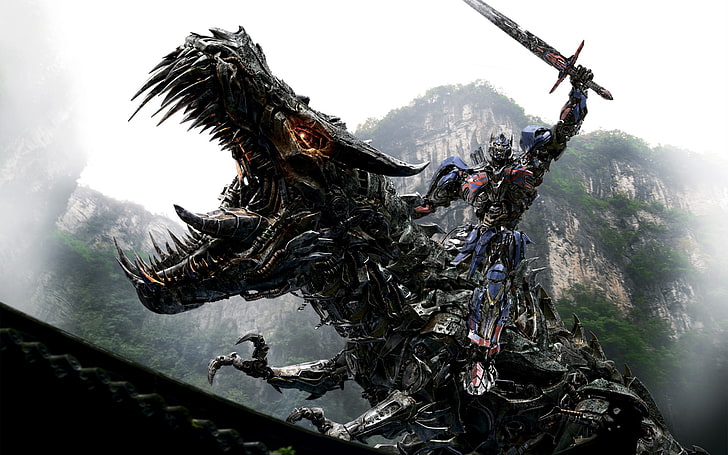 Kadr z filmu Transformers Age of Extinction, Transformers: Age of Extinction, robot, Tapety HD