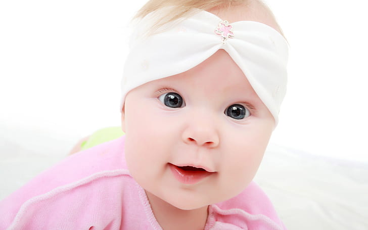 Różowe ubrania słodkie dziecko, różowe, słodkie, niemowlę, Tapety HD
