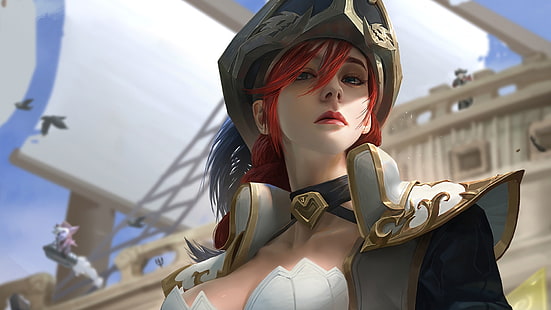 Video Game, League Of Legends, Miss Fortune (League Of Legends), Wallpaper HD HD wallpaper