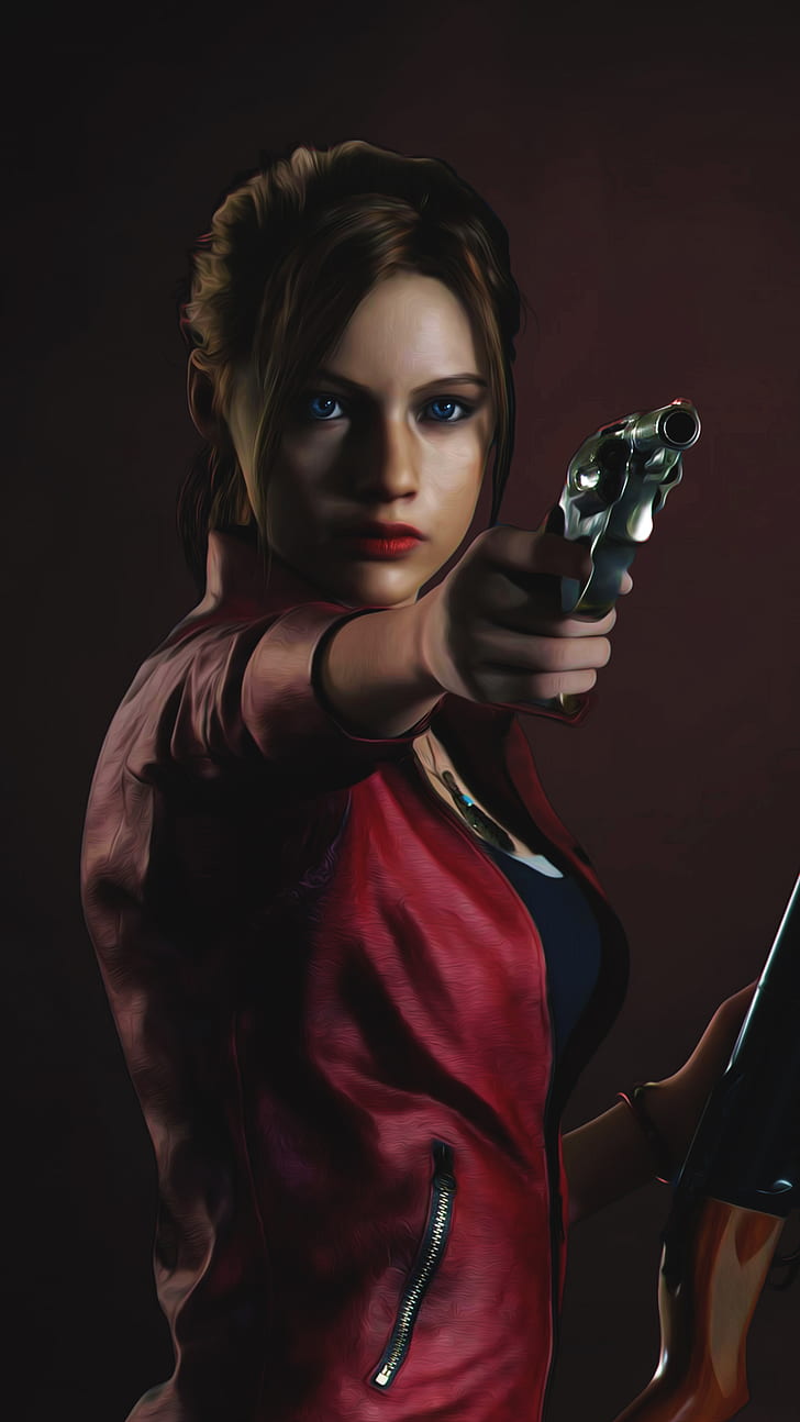 Claire Redfield, Resident Evil, Wallpaper HD, wallpaper seluler