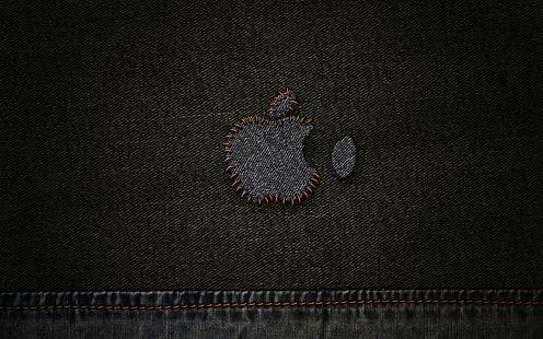 minimalism, Apple Inc., denim, Vladstudio, HD tapet HD wallpaper