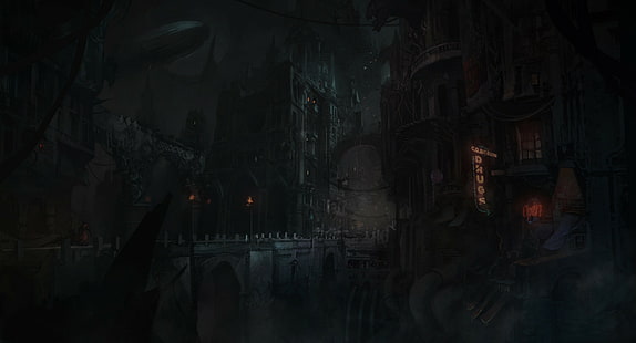 video games, concept art, Castlevania, Castlevania: Lords of Shadow 2, HD wallpaper HD wallpaper