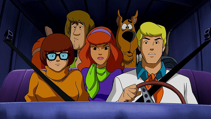 Programy telewizyjne, Scooby-Doo, Daphne Blake, Fred Jones, Scooby-Doo (kreskówka), Kudłaty Rogers, Velma Dinkley, Tapety HD