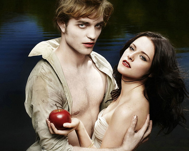Film, Twilight, Bella Swan, Edward Cullen, Kristen Stewart, Robert Pattinson, HD tapet