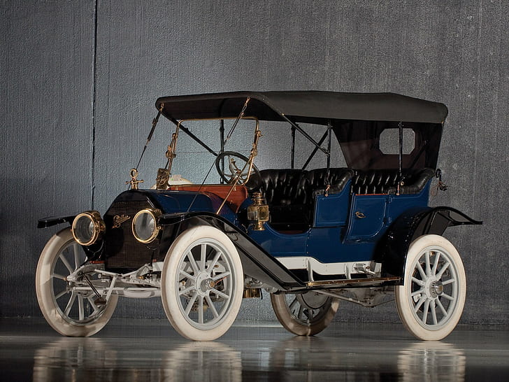 1911, 2-türig, Cadillac, Demi, Luxus, Modell 30, Retro, Persenning, HD-Hintergrundbild