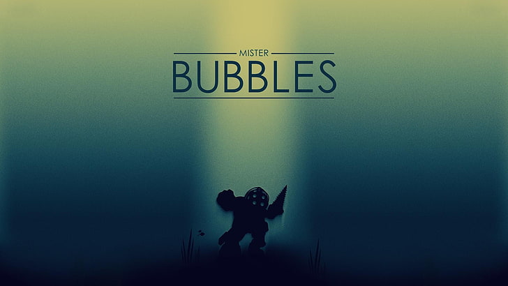 Mister Bubbles wallpaper, BioShock, Big Daddy, Mr Bubbles, HD wallpaper