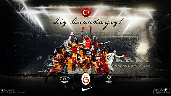 Galatasaray S.K., HD wallpaper HD wallpaper