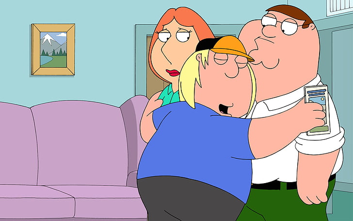TV Show, Family Guy, Chris Griffin, Lois Griffin, Peter Griffin, HD wallpaper