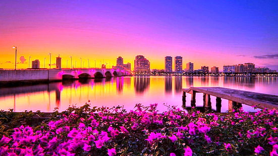 city, architecture, urban, building, cityscape, night, skyline, waterfront, river, tower, travel, buildings, landmark, water, downtown, tourism, europe, bridge, sky, town, panorama, scene, manhattan, skyscraper, landscape, reflection, capital, dusk, church, sunset, light, sea, street, modern, aerial, harbor, old, business, house, structure, HD wallpaper HD wallpaper