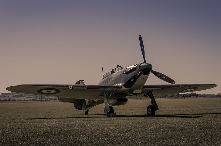 aircraft, army, Hawker Hurricane, World War II, HD wallpaper