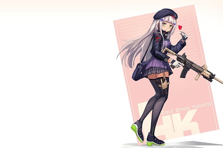 Video Game, Girls Frontline, HK416 (Girls Frontline), HD wallpaper