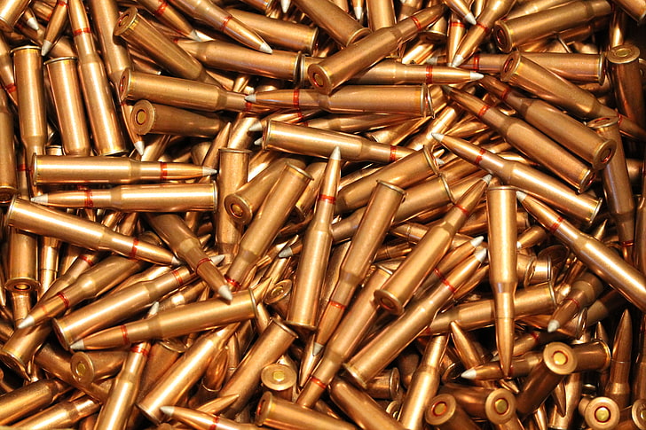 bullet, ammunition, 7.62, HD wallpaper