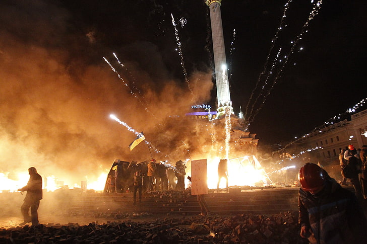 Ukraine, Ukrainer, Maidan, Kiew, HD-Hintergrundbild