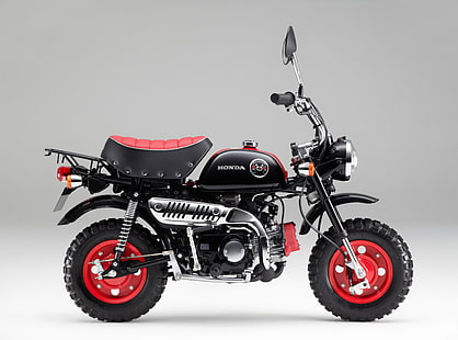 Honda Monkey Z50 Kumamon 2014 Bike, Motorcycles, Honda, Motorcycle, bike, HD wallpaper HD wallpaper
