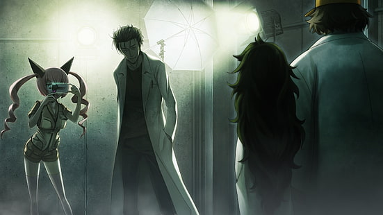 Steins Gate, Okabe Rintarou, Akiha Rumiro, Anime, Fondo de pantalla HD HD wallpaper