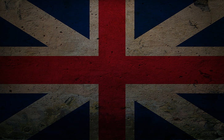 England, Lines, Crosses, Red, Stripes, Black, United kingdom, Texture, Flag, Symbol, HD wallpaper