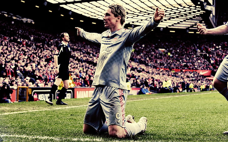 Fernando Torres auf dem Feld, Fußball, Spieler, HD-Hintergrundbild