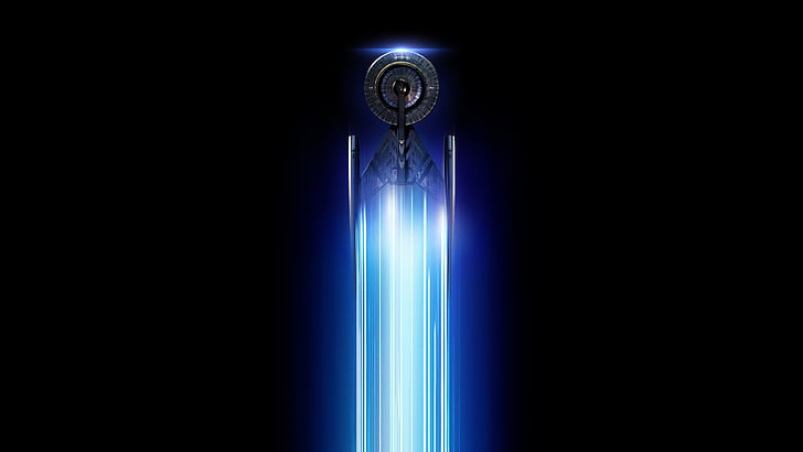 lampu LED biru, Star Trek: Discovery, Sci-Fi, 2017, 4K, Wallpaper HD
