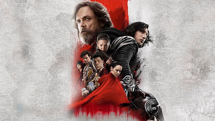 Star Wars: The Last Jedi, film, poster, poster del film, Sfondo HD