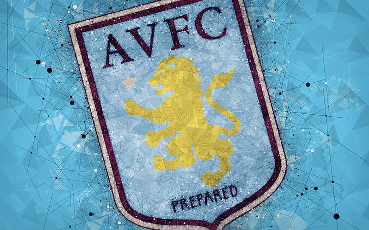 Futebol, Aston Villa F.C., Emblema, Logotipo, HD papel de parede