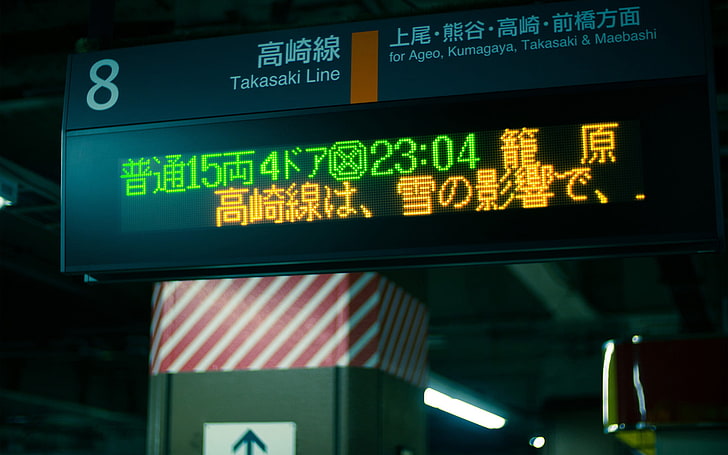 Flachbildschirm, Stadt, Japan, städtisch, Zeichen, LEDs, HD-Hintergrundbild