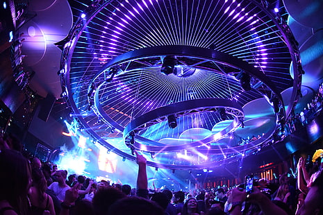 bar, club, danse, danse, musique, discothèque, fête, rave, Fond d'écran HD HD wallpaper