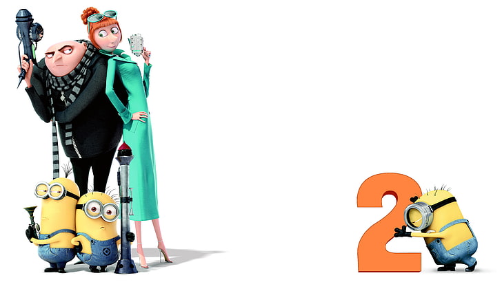 Despicable Me 2 poster, Girl, wallpaper, Gun, Green, Black, Alien, eyes, wallpapers, Yellow, Guns, Family, Big, movie, Lucy, Aliens, Woman, Boy, film, Animation, Minions, Despicable Me 2, 2013, hd wallpaper, Despicable Me, Man, Steve Carell, Dress, Pistol, Universal, movies, Pictures, Goggles, Comedy, Banana, Pistols, Gru, Clothing, Kristen Wiig, Minion, Wilde, Despicable, HD wallpaper