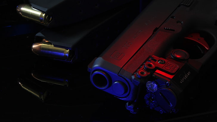 pistola, pistola, Glock, Fondo de pantalla HD