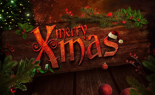 Merry Xmas, Merry Xmas digital tapet, Helgdagar, Jul, Bakgrund, Merry, Xmas, merry Christmas, merry xmas, 2013, HD tapet HD wallpaper