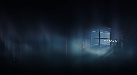 Windows 10、Windows 10ロゴ、Windows、Windows 10、 HDデスクトップの壁紙 HD wallpaper