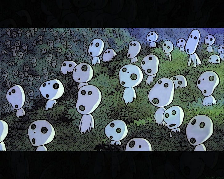 Anime, Studio Ghibli, Princesa Mononoke, HD papel de parede
