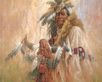 Artistik, penduduk asli Amerika, Wallpaper HD HD wallpaper