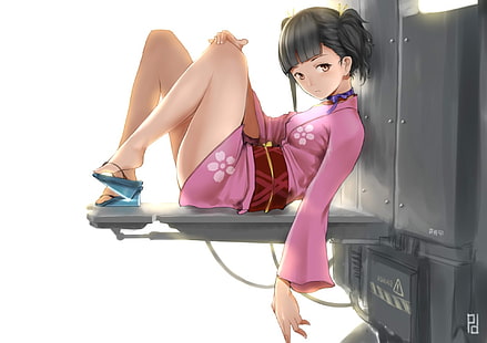 Koutetsujou no Kabaneri, Mumei, anime girls, Tapety HD HD wallpaper