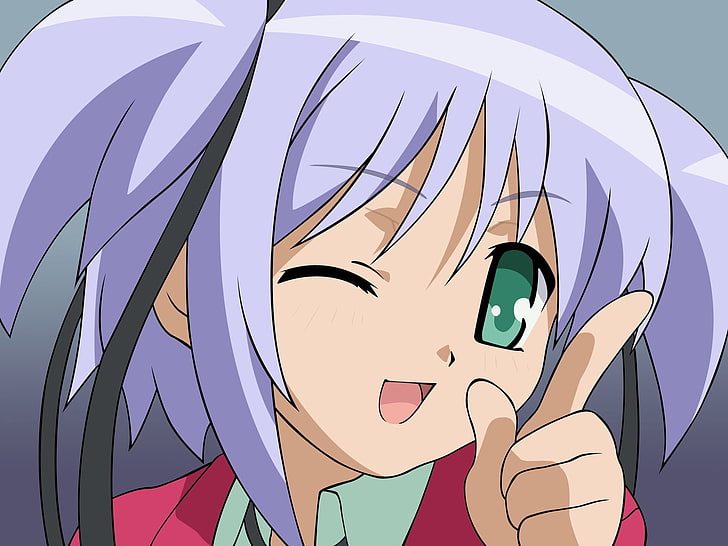 Blue-haired female anime character wearing red top, bokusatsu tenshi  dokuro-chan, HD wallpaper | Wallpaperbetter