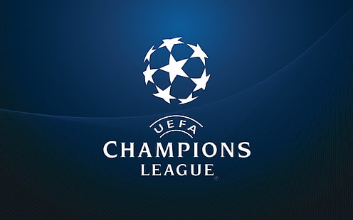 UEFAチャンピオンズリーグのロゴ、チャンピオンズリーグ、UEFA、サッカー、 HDデスクトップの壁紙 HD wallpaper