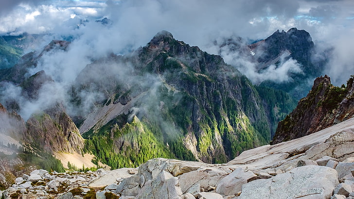 Landschaft, Berge, Natur, Felsen, HD-Hintergrundbild