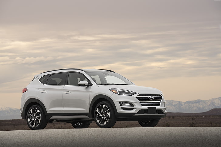2019 автомобили, Hyundai Tucson, 8K, SUV, HD тапет