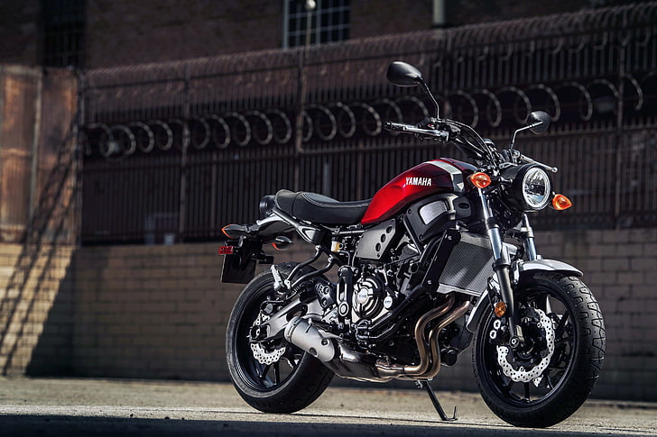 Streetfighter (bicicleta), motocicleta, Yamaha, XSR700, Fondo de pantalla HD