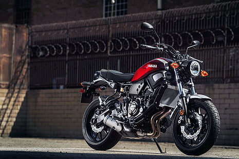 Straßenkämpfer (Fahrrad), Motorrad, Yamaha, XSR700, HD-Hintergrundbild HD wallpaper
