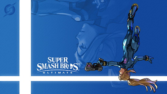 Video Oyunu, Super Smash Bros. Ultimate, Samus Aran, HD masaüstü duvar kağıdı HD wallpaper