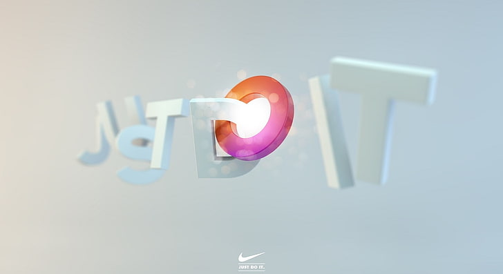 Just Do It, Artistic, Typography, HD wallpaper