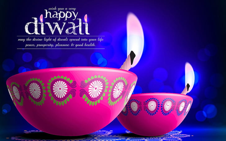 Kartu Ucapan Selamat Diwali 2018 Desktop Hd Wallpaper 2560 × 1600, Wallpaper HD