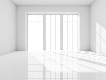 หน้าต่างกรอบสีขาวห้องตกแต่งภายในหน้าต่างสีขาวว่างเปล่า, วอลล์เปเปอร์ HD HD wallpaper