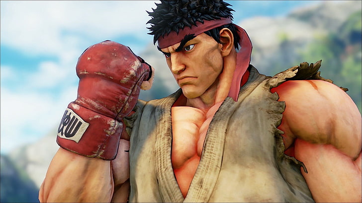 Street Fighter Ryu Wallpaper, Street Fighter V, Dimps Corporation, Capcom, Tapety HD