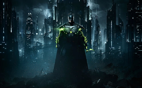 خلفية لعبة باتمان-الظلم الآلهة بيننا 2 HD، خلفية HD HD wallpaper