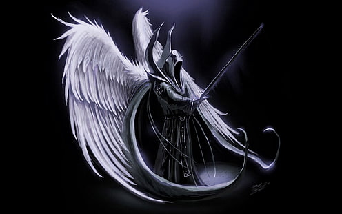 Dark, Angel, Tyrael (Diablo III), Fondo de pantalla HD HD wallpaper