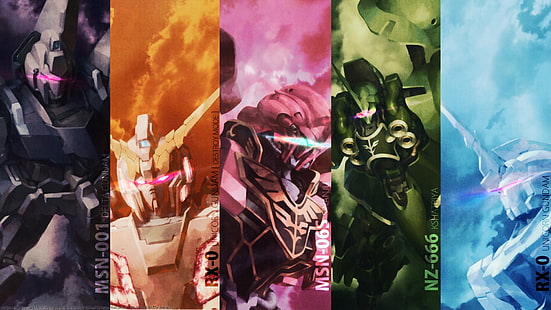 อนิเมะเรื่อง Mobile Suit Gundam Unicorn, วอลล์เปเปอร์ HD HD wallpaper